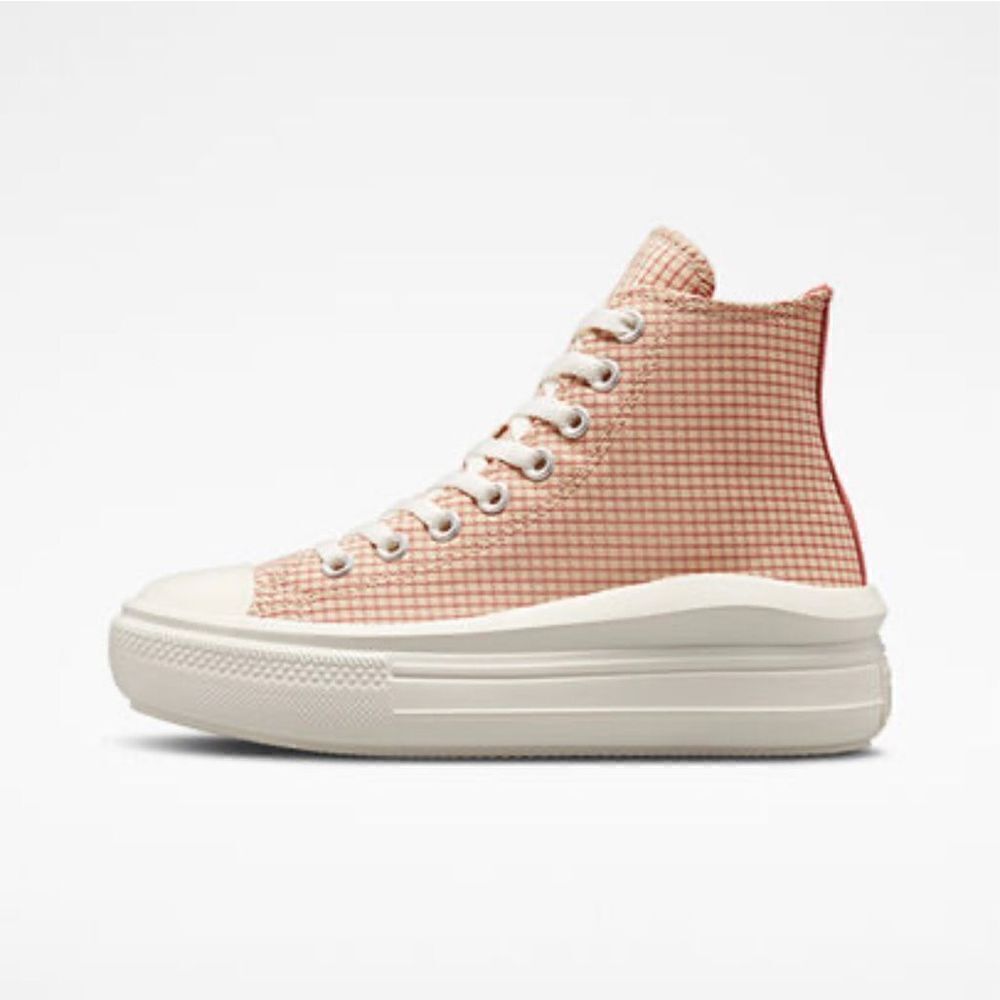 Converse Chuck Taylor All Star Move 9.5 Platform Checkered Woman Shoes - Picture 9 of 11